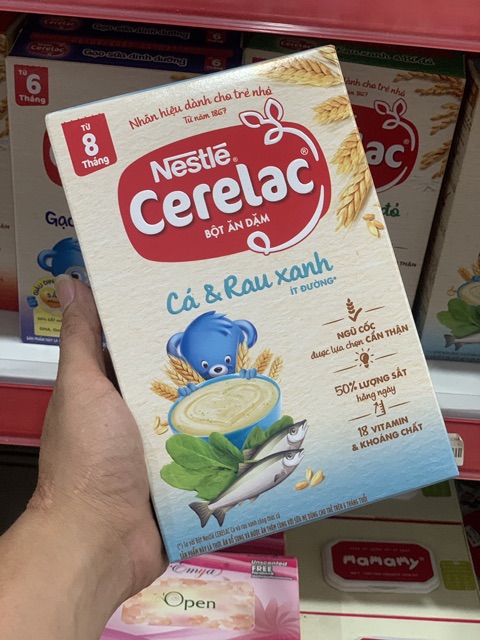 Bột Ăn Dặm Nestle Cerelac Đủ Vị