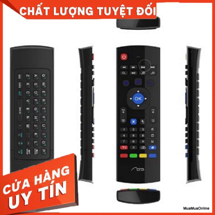 Chuột Bay Kiêm Bàn Phím Không Dây Và Remote Thông Minh Air Mouse Km800 (MX3) Cao Cấp