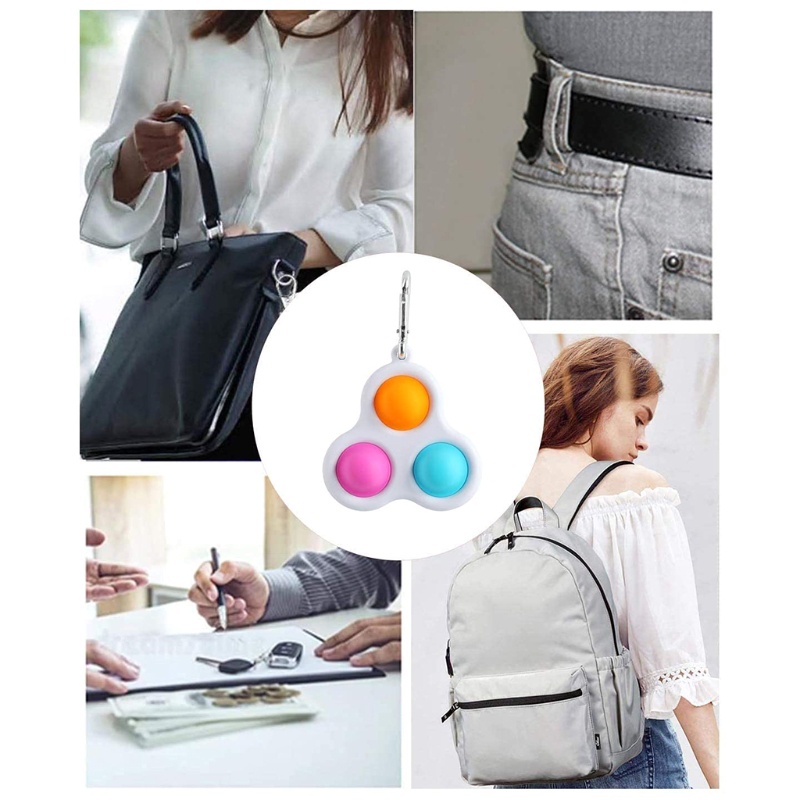 1 Bộ Đồ Chơi Fidget Spinner CầU VồNg PháT TriểN Trí Tuệ