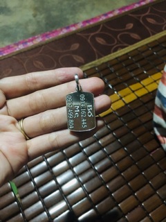 Mặt dây chuyền khắc tên