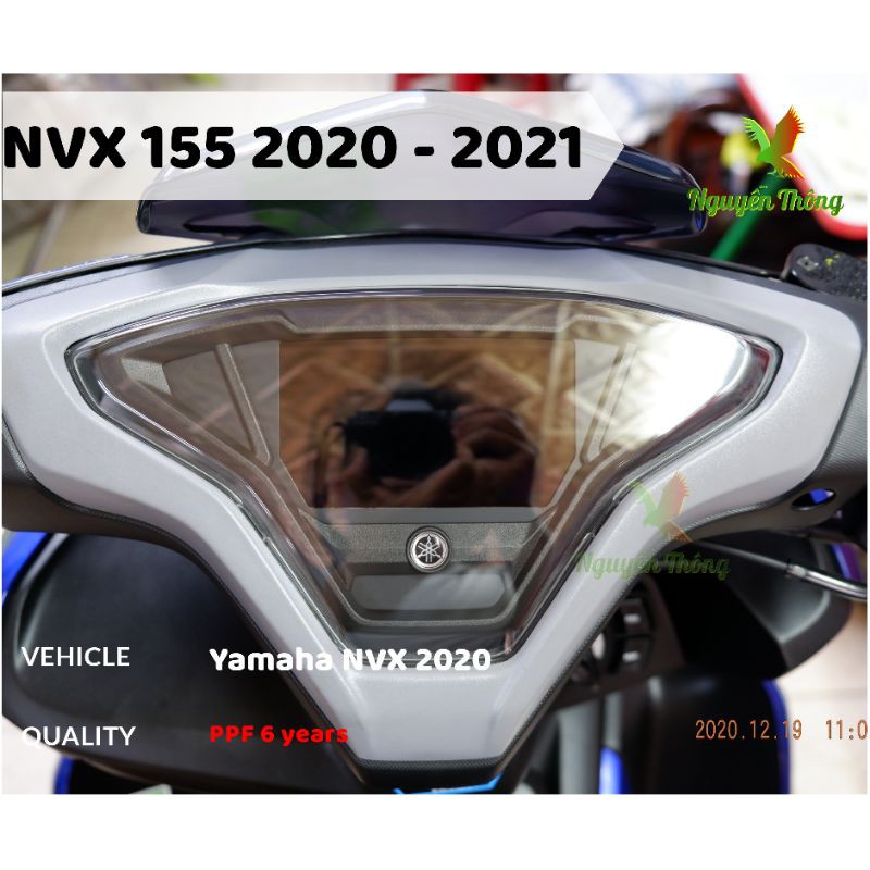 PPF NVX 155 2021 Miếng dán bảo vệ mặt đồng hồ PPF siêu chống xước độ bền 6 Năm tại Nguyễn Thông PPF