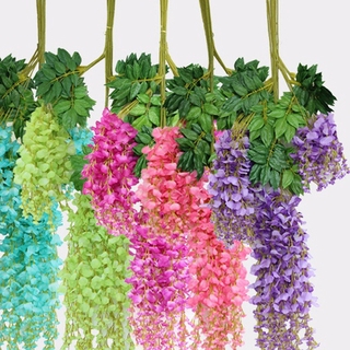 Dây hoa tử đằng giả dùng để trang trí