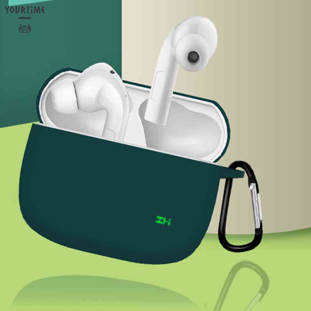 Vỏ Bọc Silicone Dành Cho Hộp Sạc Tai Nghe ZMI PurPods Pro Kèm Móc Khóa Tiện Dụng