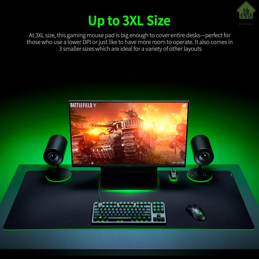 XM Razer Goliathus V3 Gaming Mouse Pad Soft High-Density Rubber Foam Gaming Mouse Mat Anti-Slip Mouse Pad Large 450*400*3mm