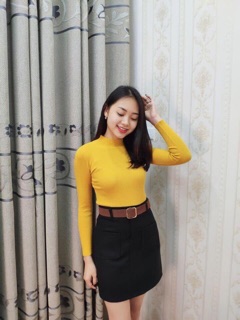 áo len cổ 3p QC