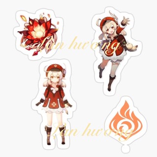 Sticker/ nhãn dán Klee Genshin Impact
