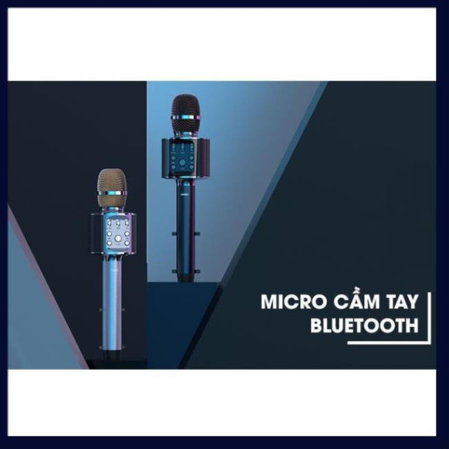 Mic Cầm Tay tích Hợp Giá Đỡ Điện Thoại Loa Bluetooth Remax K 05