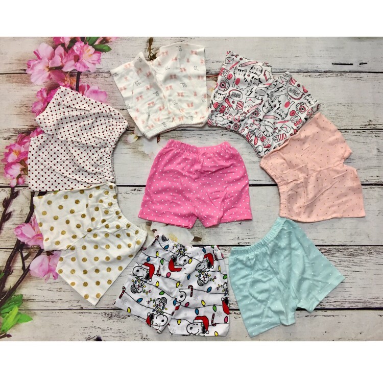 COMBO 10 QUẦN CHẤT COTTON CHO BÉ