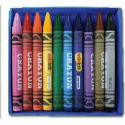 ❤ Hộp 10 bút sáp màu cho bé tô tranh ❤