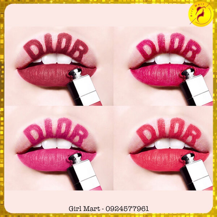 Dior Addict Lip Tattoo chính hãng mới nhất đáng mua nhất mọi thời đại son màu cam đất, cam đỏ, đỏ berry, hồng san hô