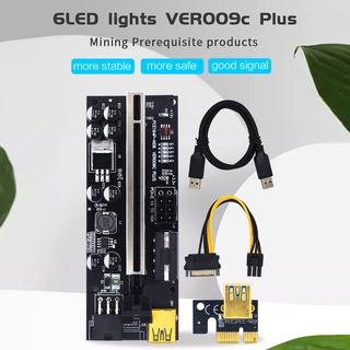Dây cáp nối dài card chuyển đổi riser pci-e ver 009s plus usb3.0 express 1x 4x 8x 16x
