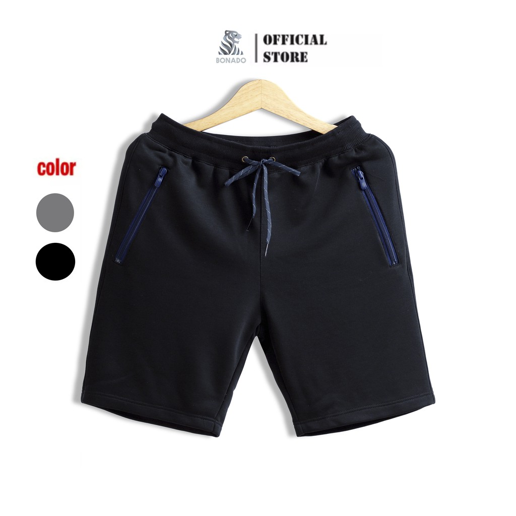 Quần short thể thao nam túi khóa cao cấp Bonado BN14 chọn màu | BigBuy360 - bigbuy360.vn