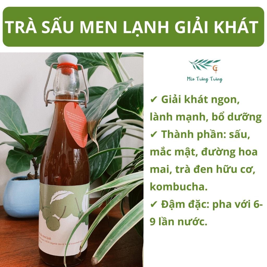 Trà sấu men lạnh 500ml - thức uống giải khát tốt cho sức khỏe