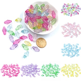 Bộ 20 Hạt Pha Lê Trong Suốt Dùng Làm Trang Sức Thủ Công