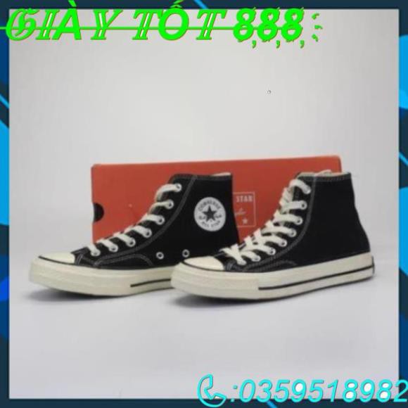 [ Free Ship ] 🔥giày thể thao sneaker 🔥Converse Chuck Taylor All Star Classic Đen Cao Cổ🔥 CVD_01