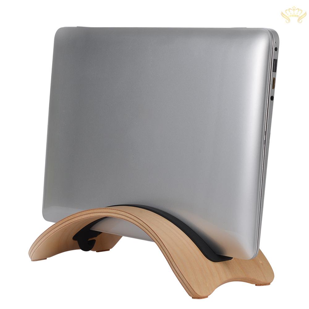 Giá Đỡ Bằng Gỗ Tự Nhiên Đơn Giản Cho Laptop iPad Apple Macbook Pro