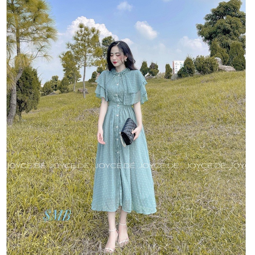 Váy thiết kế tiểu thư,váy công chúa đính cúc xinh xắn