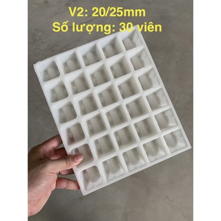 Khuôn đúc con kê, khuôn đúc viên kê bê tông V2 chiều cao kê thép 20/25mm