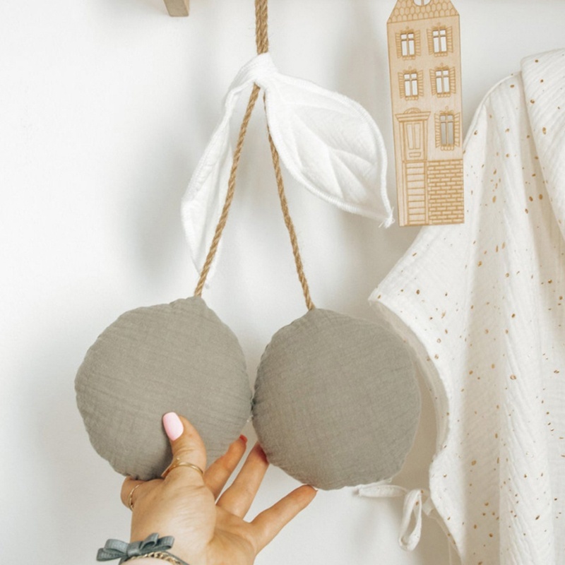 Phụ Kiện Treo Tường Trang Trí Phòng Bé Hình Trái Cherry Dễ Thương