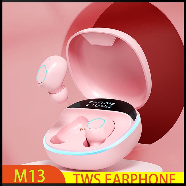 Tai Nghe Nhét Tai Zevaret M13 Tws Bluetooth 5.2 Không Dây Âm Thanh Stereo Sống Động Chất Lượng Cao