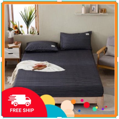 🍀🐾Sét ga gối Cotton Tici kẻ phong cách Hàn Quốc bo chun đủ kích | BigBuy360 - bigbuy360.vn