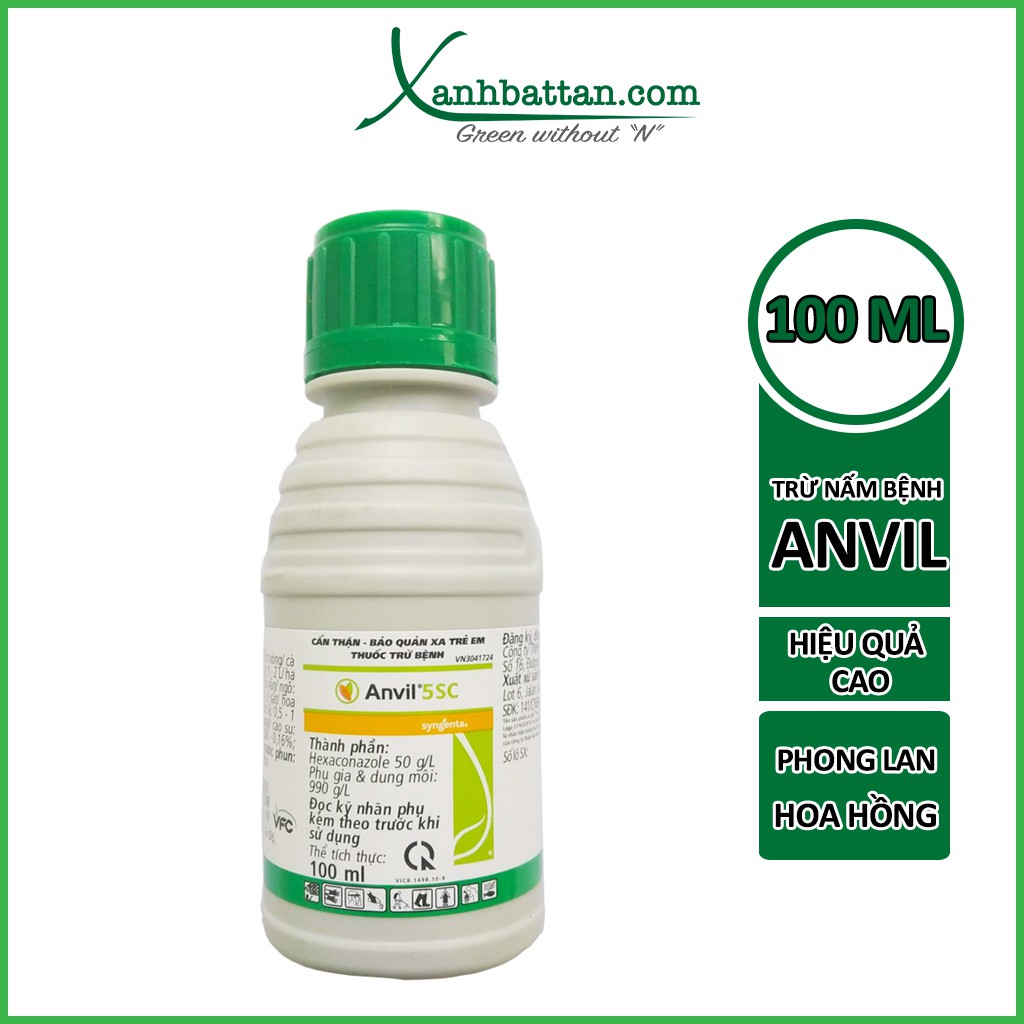 Chế phẩm trừ bệnh cho cây ANVIL 5SC 100 ml