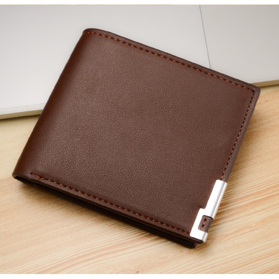 Ví da nam ,bóp nam thời trang viền kim loại sang trọng đẹp tiện ích mà giá rẻ