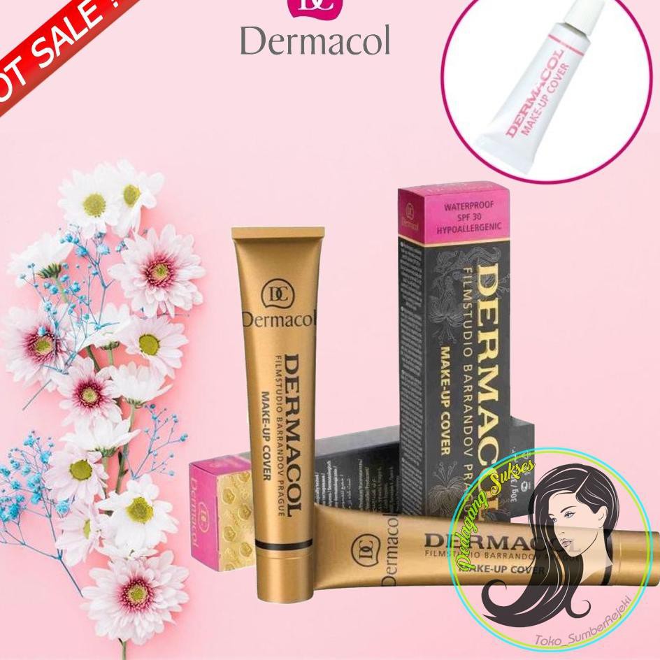 (Hàng Mới Về) Kem Nền Che Khuyết Điểm Dermacol Chống Thấm Nước Spf 30 72