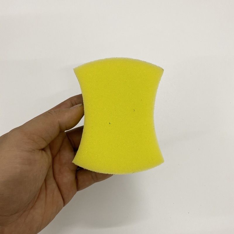 Mút rửa chén đĩa 3S (2 mặt xanh vàng  (6×8cm)