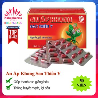 An Áp Khang Sao Thiên Y - Giúp thanh can giáng hỏa, thông huyết mạch, lợi tiểu, bền thành mạch, hỗ trợ hạ huyết áp