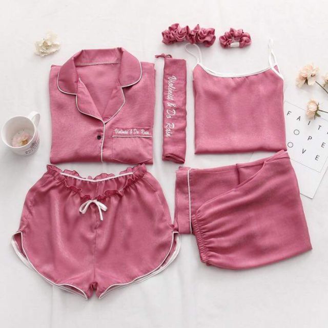 Set 2 bộ lụa mặc nhà Quảng Châu