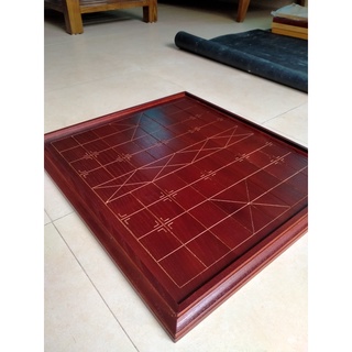 Bàn cờ tướng đẹp gỗ sồi giá rẻ 50x60cm màu nâu nhiều kiểu dáng (có quân nếu cần)