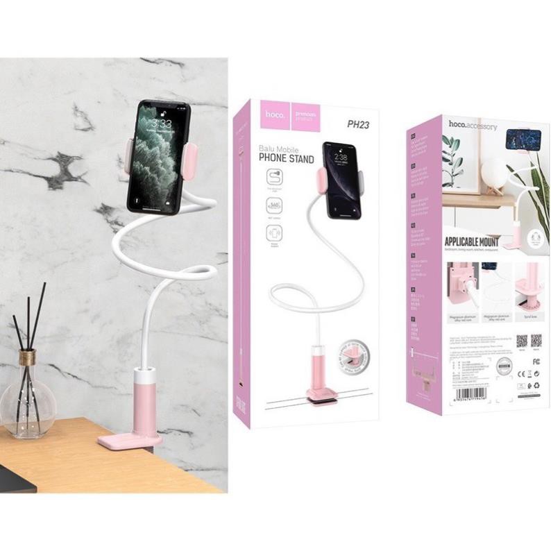 KẸP LIVE STREAM XOAY NGANG DỌC CHÍNH HÃNG HOCO PH23 - KẸP ĐUÔI KHỈ CHO ĐIỆN THOẠI ĐỂ BÀN GIÁ ĐỠ | BigBuy360 - bigbuy360.vn
