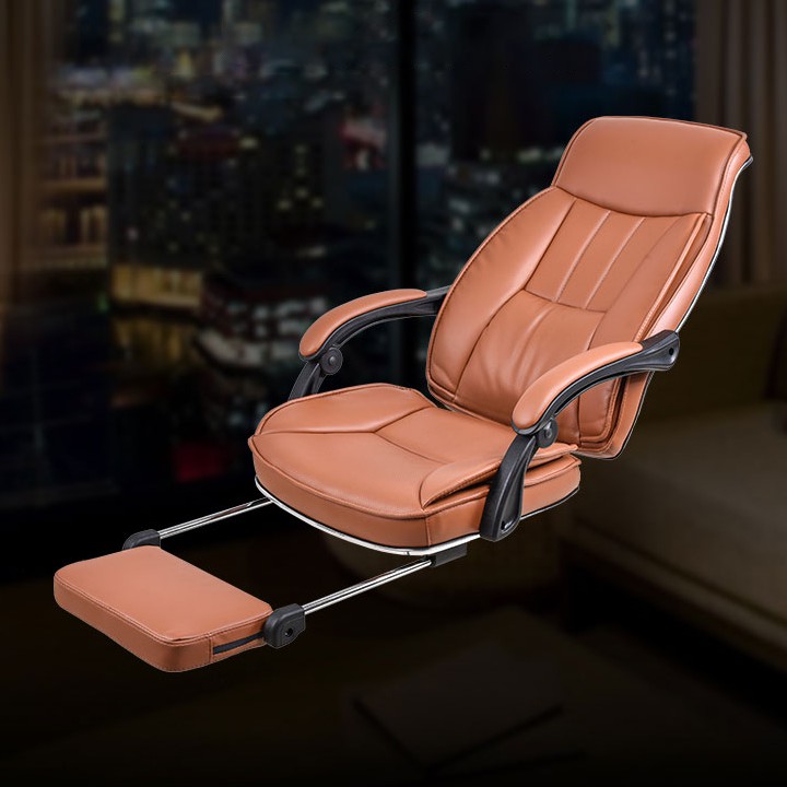 Ghế văn phòng xoay 360 độ da Pu cao cấp có gác chân M028-2 | BigBuy360 - bigbuy360.vn