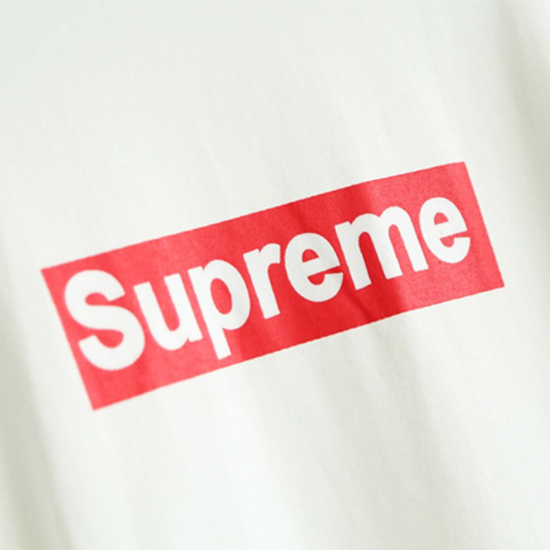 Women T-Shirt SUPERME Red Box White Letters Box Logo T-Shirt | BigBuy360 - bigbuy360.vn