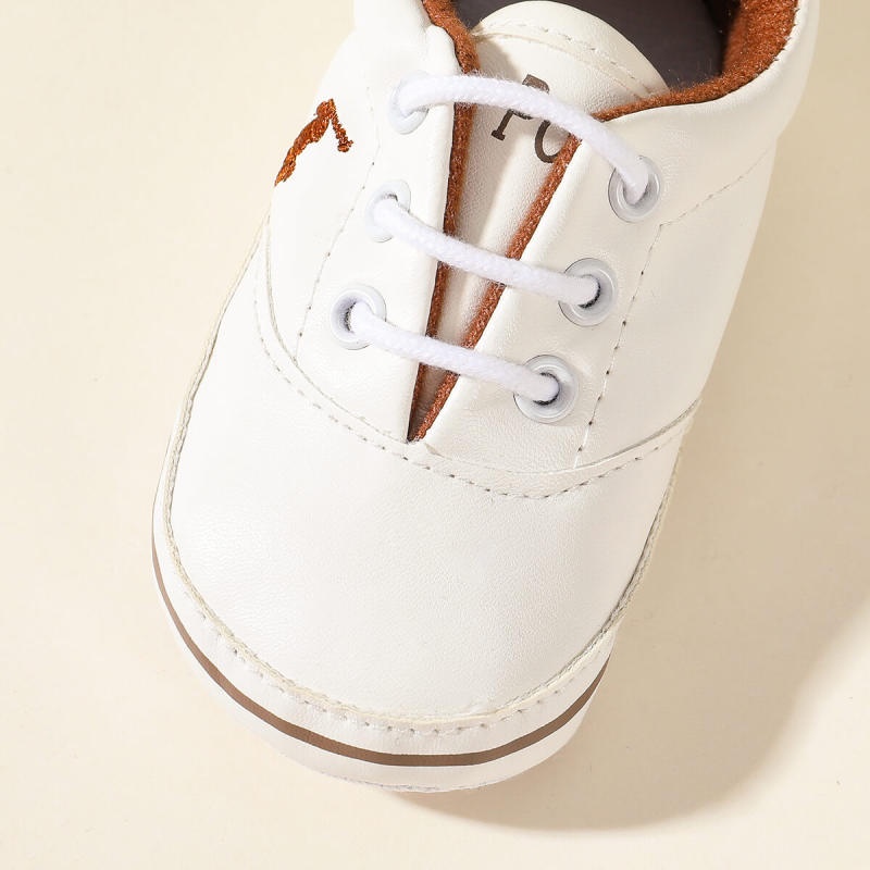Giày Sneaker Đế Mềm Chống Trượt Cho Bé Trai Từ 0-18 Tháng Tuổi