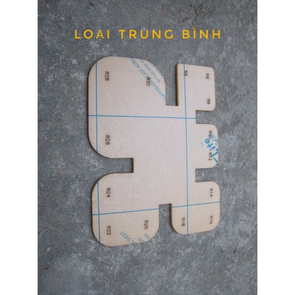 Thước bo tròn góc vuông, Dụng cụ làm đồ da thủ công