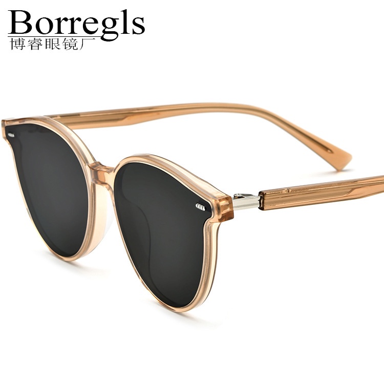 Kính mát nam nữ BORREGLS kính râm thời trang cao cấp mẫu mới 2022 chống tia uv thiết kế mắt vuông sang chảnh siêu đẹp