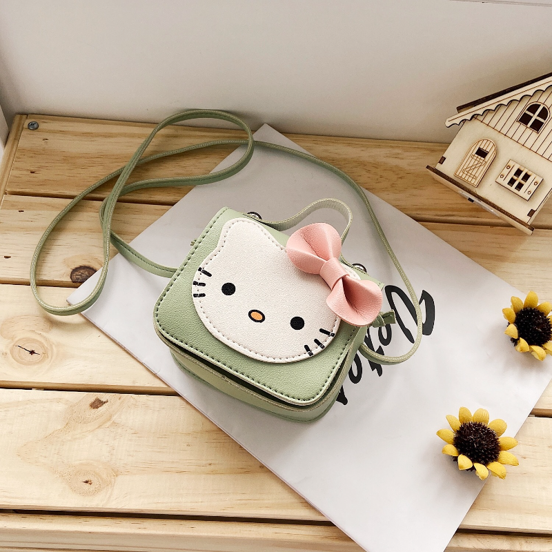 Túi Đeo Vai Seagloca Hình Hello Kitty Dễ Thương Cho Bé Gái