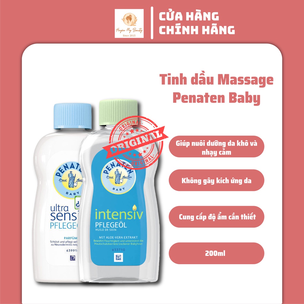 Tinh dầu Massage Penaten cho bé 200ml