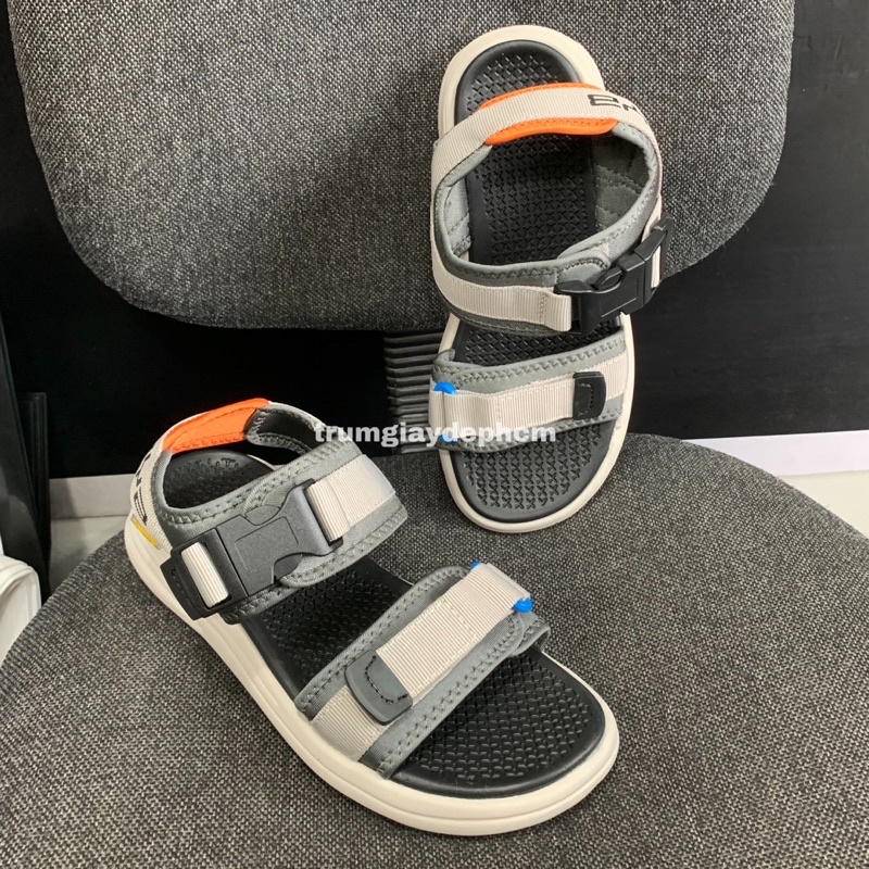 Giày Sandal Vento Chính Hãng Nam Nữ Đế Siêu Êm - NB38B Đen