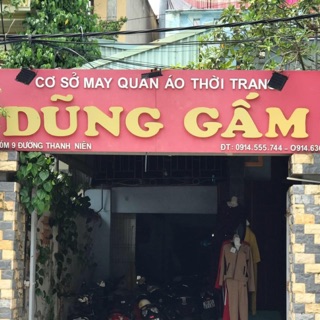 XƯỞNG MAY DŨNG GẤM
