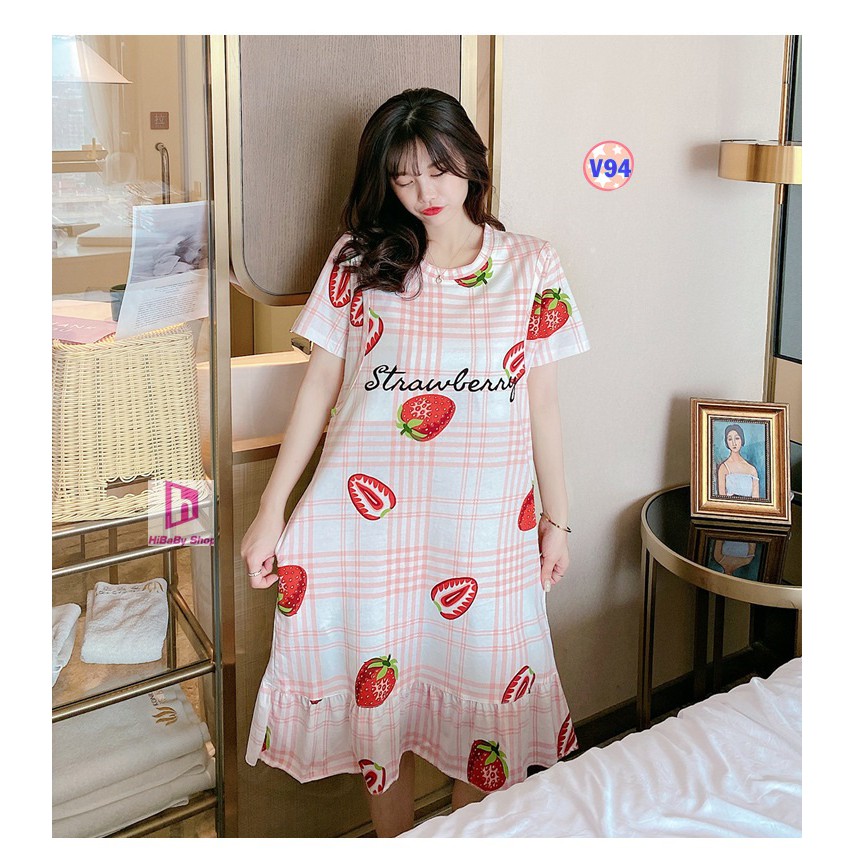 Váy Bầu Sau Sinh Cho Con Bú V3