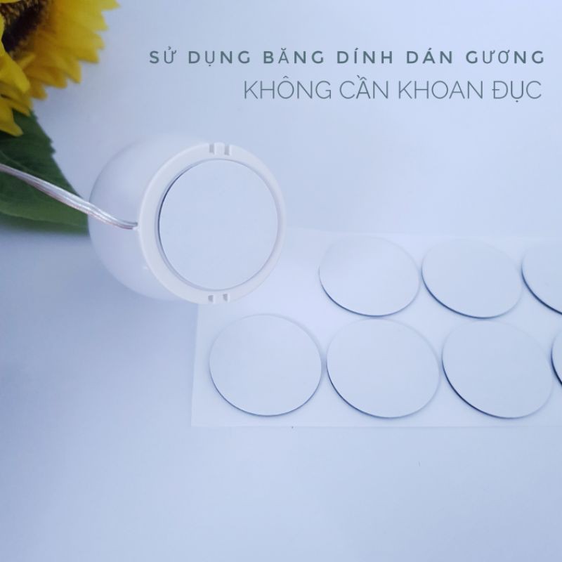 Đèn dán gương trang điểm- LOẠI 1 ĐÈN SÁNG HƠN- MAKEUP MIRROR LIGHT- Đèn đổi màu và điều chỉnh sáng tối, không cần khoan | BigBuy360 - bigbuy360.vn