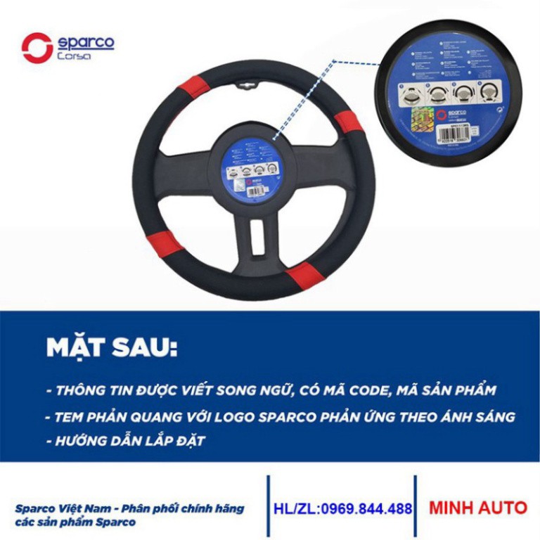 Bọc Vo Lang -  Bọc Vô Lăng Sparco Italy Chính Hãng, Bọc Volang Full Mẫu Và Màu Sắc