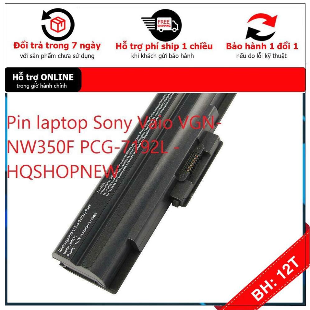 [BH12TH] ⚡[Pin zin] Pin laptop Sony Vaio VGN-NW350F PCG-7192L