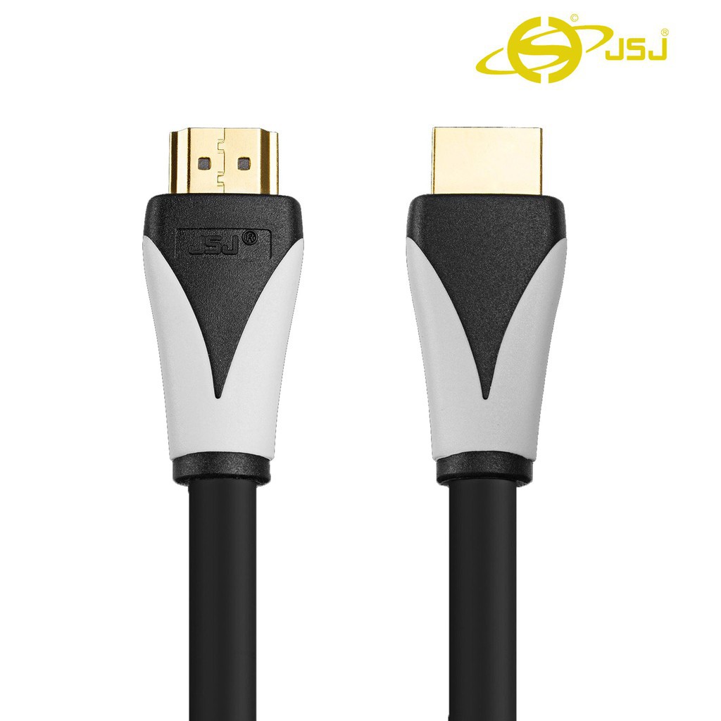 [Bán chạy nhất] Combo 2 cáp HDMI 2.0 JSJ JB-H400 dài 1.8m - 15m chất lượng hình ảnh sắc nét lên tới 4K, hỗ trợ 3D IMAX m