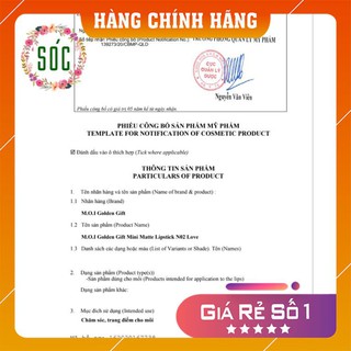 SON THỎI MINI 𝗚𝗢𝗟𝗗𝗘𝗡 𝗚𝗜𝗙𝗧 HỒ NGỌC HÀ