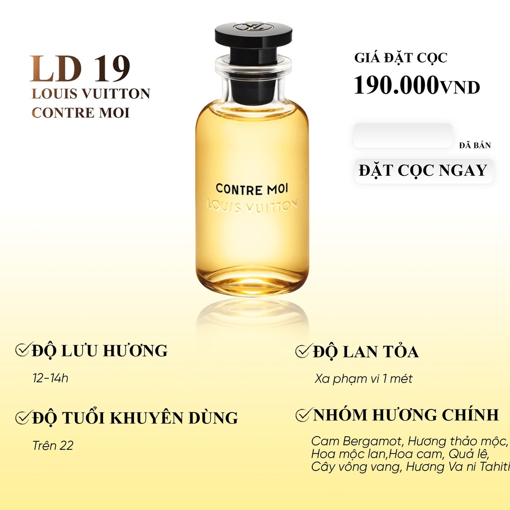 Tinh dầu nước hoa Pháp LOUIS VUITTON CONTRE MOI-LD PERFUME OIL