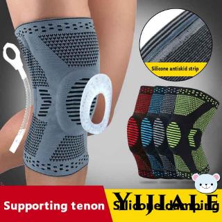 YJ★Unisex Outdoor Sports Knee Protector Spring-Supported Sports Knee Pads